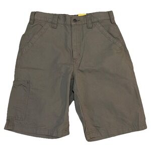 NWT Carhartt Canvas Cargo Work Shorts Men's 32x10 BS-0147-M Tan